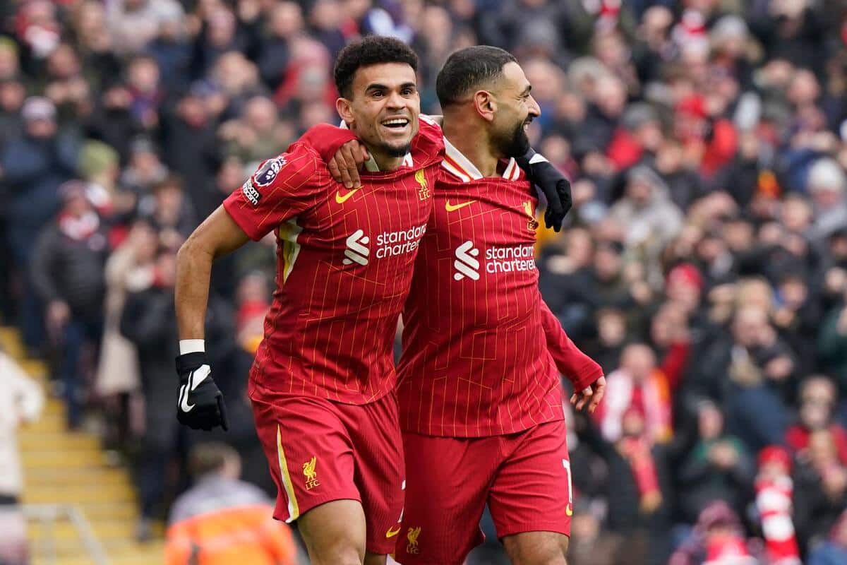 Luis Diaz i Mohamed Salah