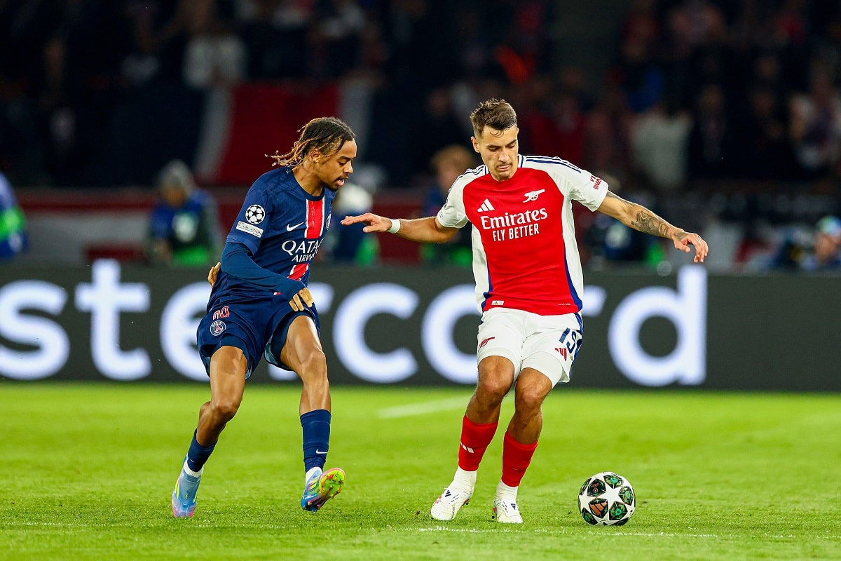 Jakub Kiwior i Bradley Barcola