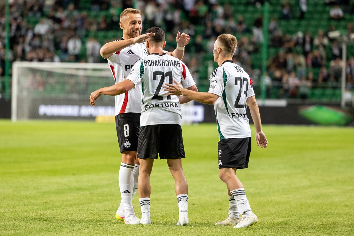 Piłkarze Legii Warszawa