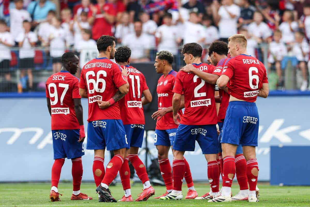 Piłkarze Rakowa Częstochowa