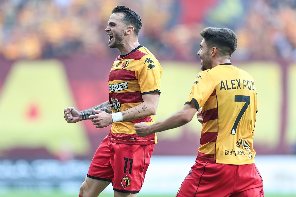 Jesus Imaz i Alex Pozo (Jagiellonia Białystok - Lechia Gdańsk)