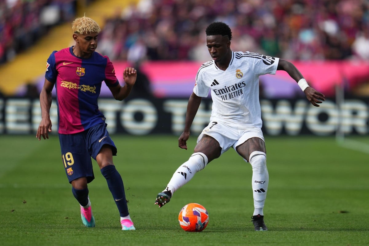 Lamine Yamal oraz Vinicus Junior