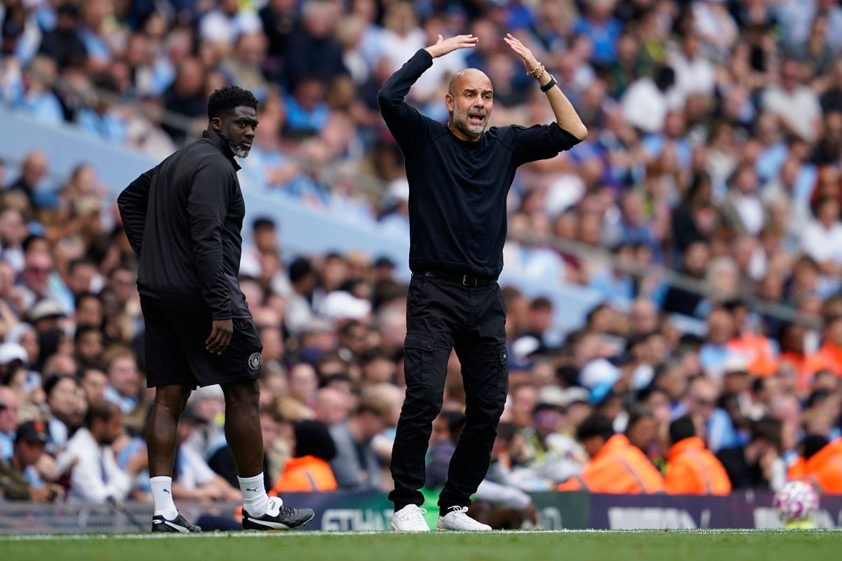 Pep Guardiola (Manchester City - Tottenham)