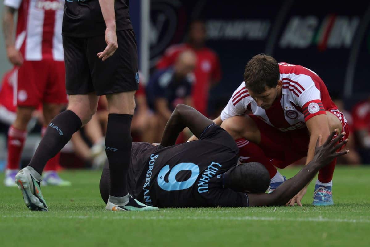 Romelu Lukaku kontuzjowany