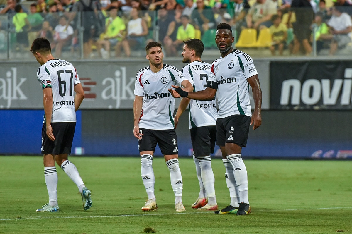 Zawodnicy Legii Warszawa