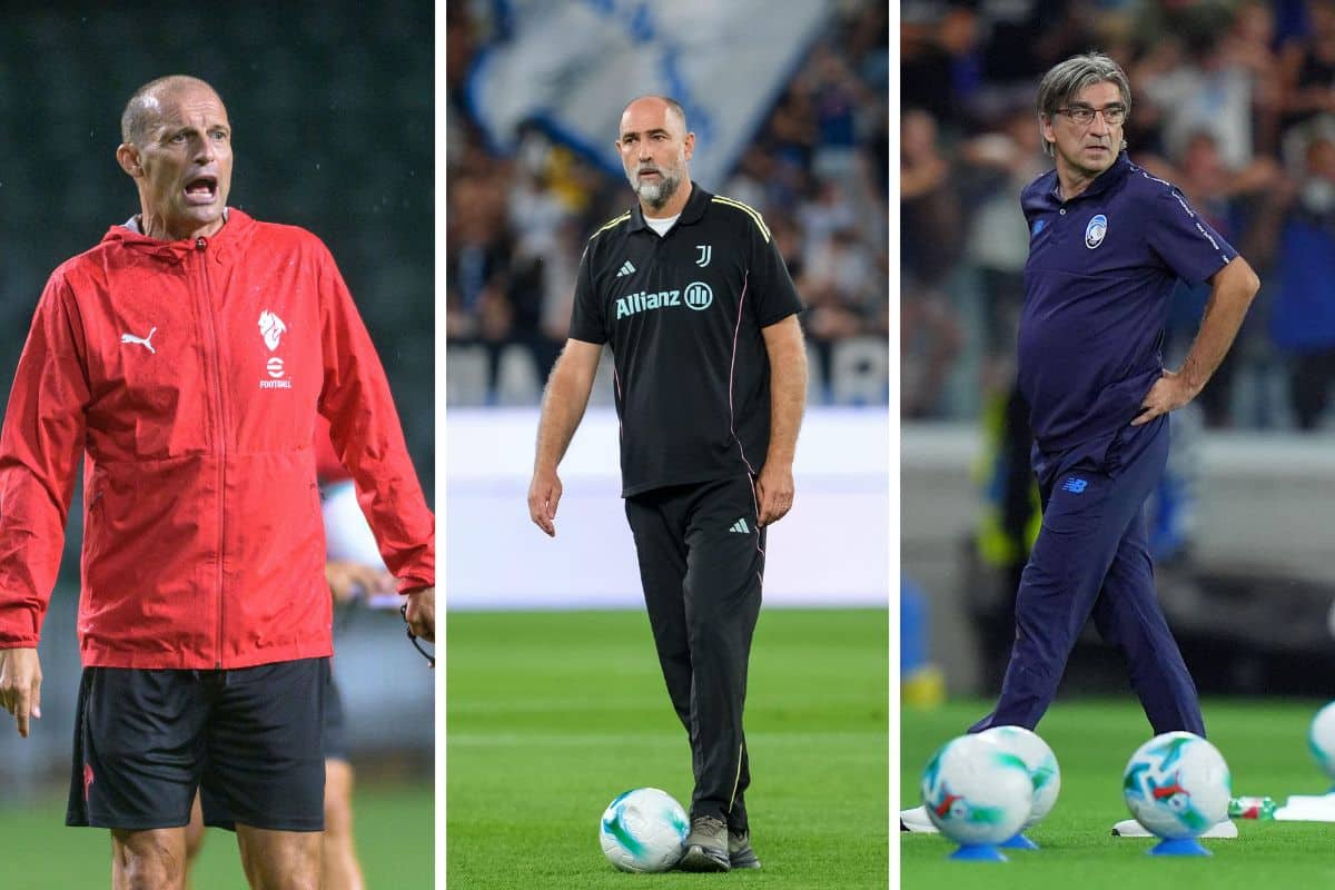 Max Allegri, Igor Tudor i Ivan Jurić