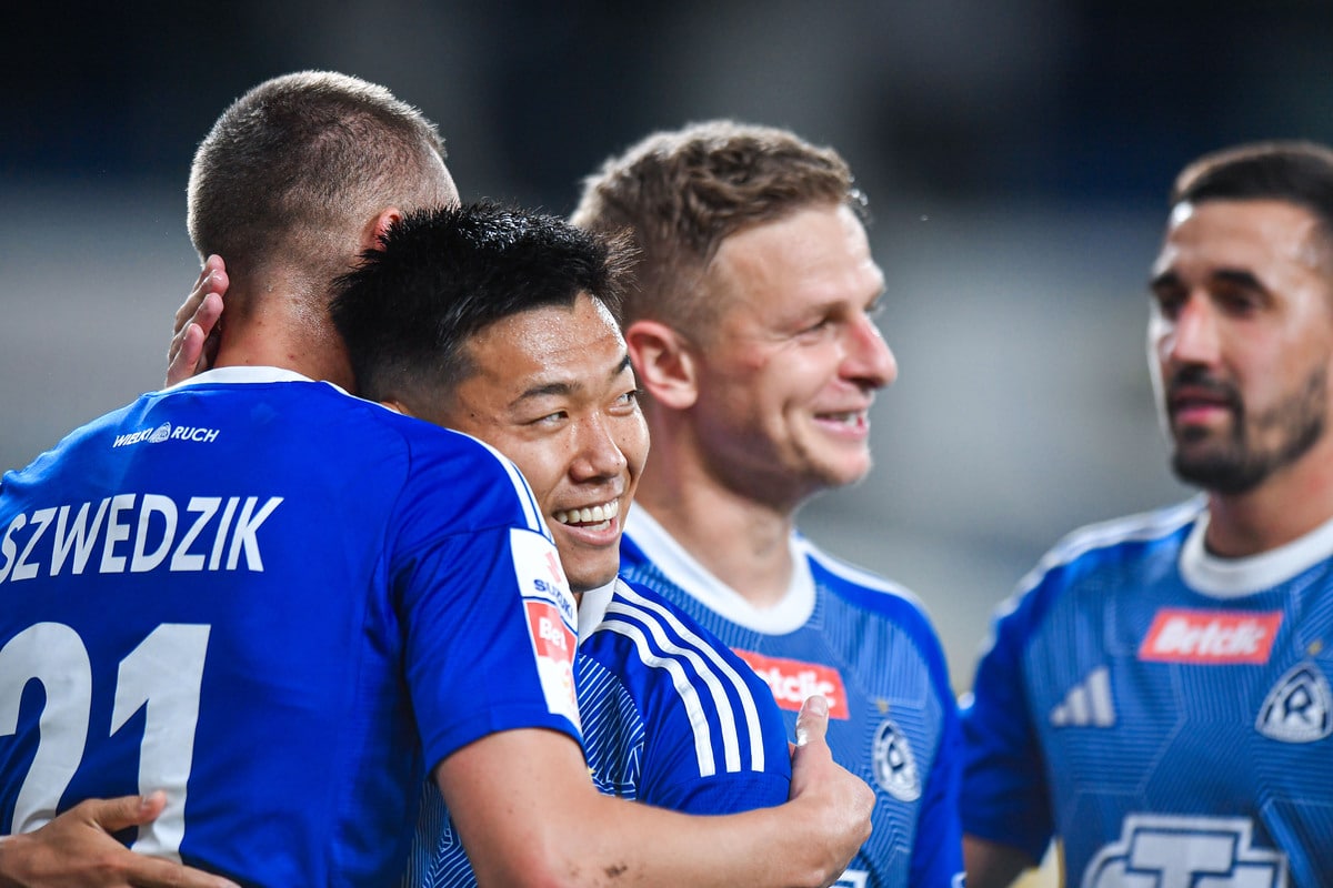 Piłkarze Ruchu Chorzów