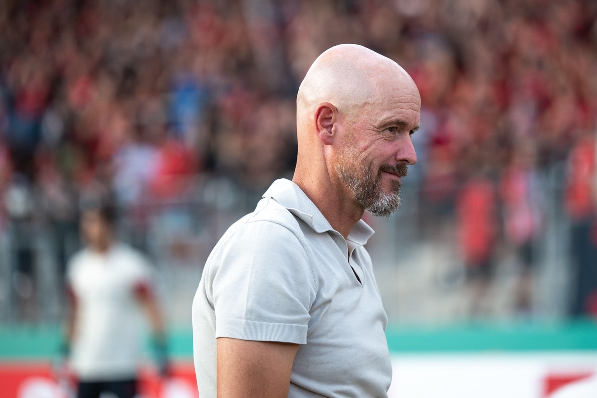 Erik ten Hag - trener Bayeru Leverkusen