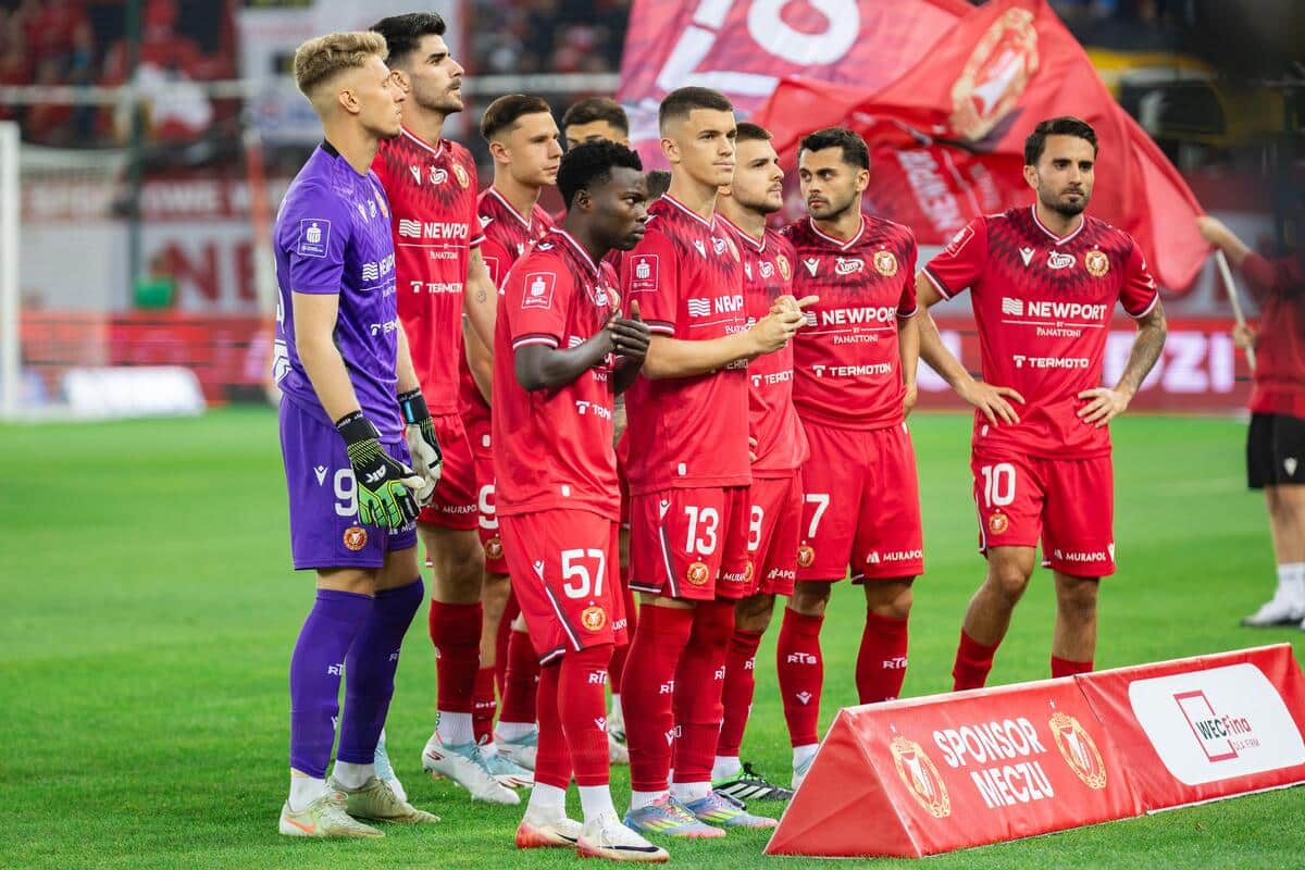 Piłkarze Widzewa Łódź