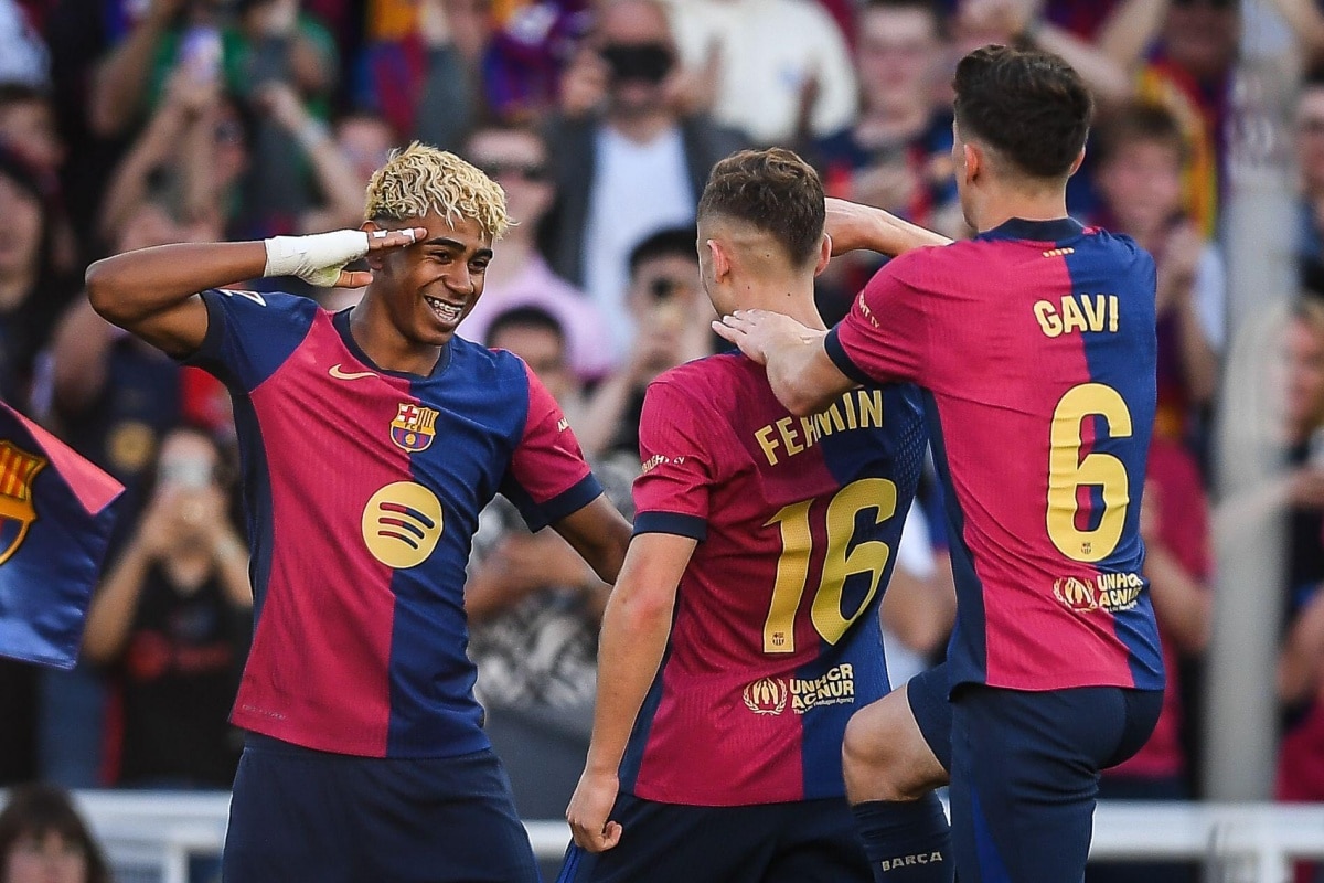 Lamine Yamal, Fermin Lopez i Gavi