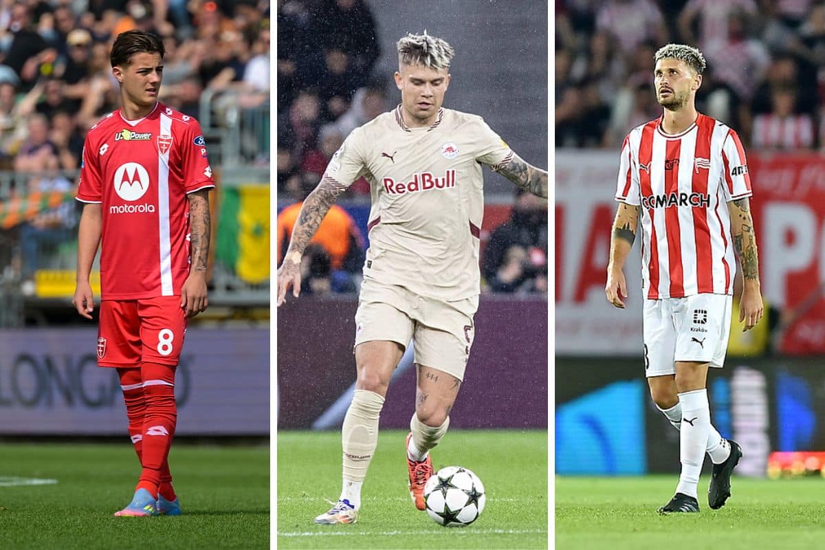 Kacper Urbański, Kamil Piątkowski i Mateusz Klich