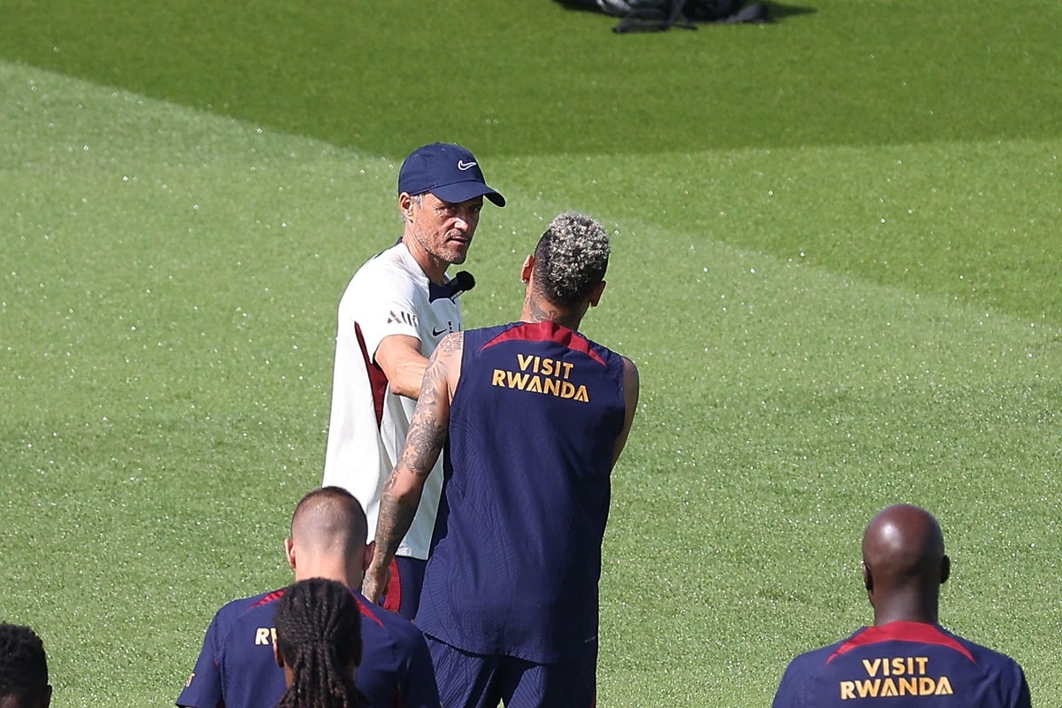 Neymar i Luis Enrique
