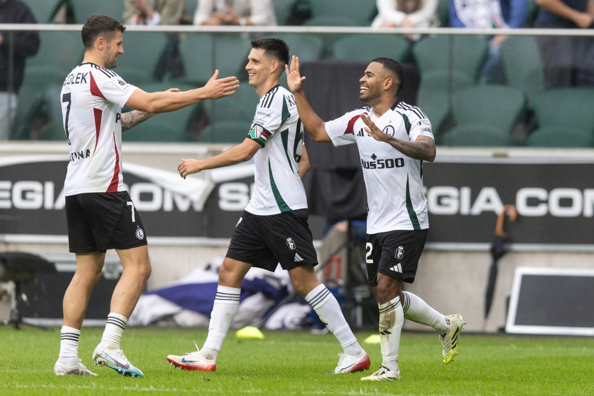 Piłkarze Legii Warszawa