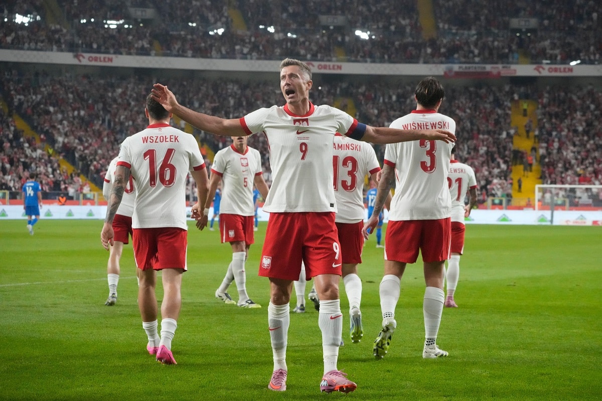 Robert Lewandowski (Polska - Finlandia)