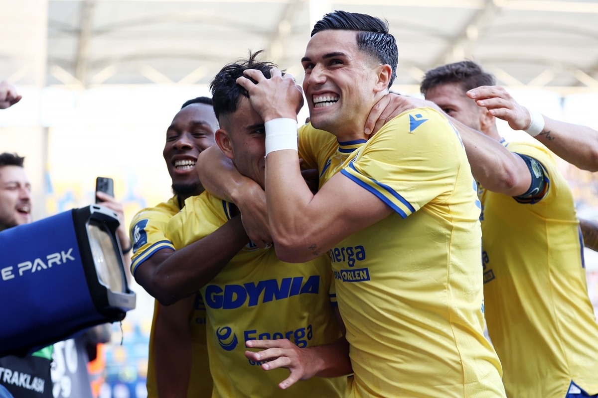 Piłkarze Arki Gdynia