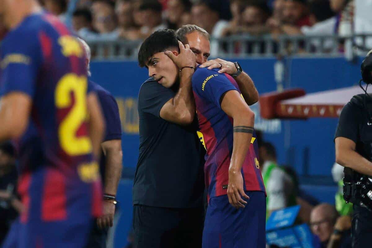 Hansi Flick i Marc Bernal