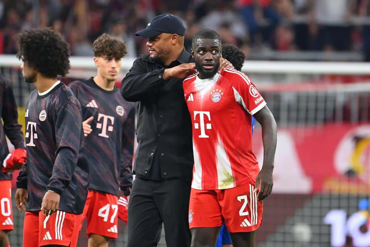 Vincent Kompany i Dayot Upamecano