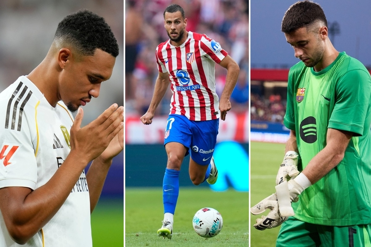 Trent Alexander-Arnold, David Hancko i Joan Garcia