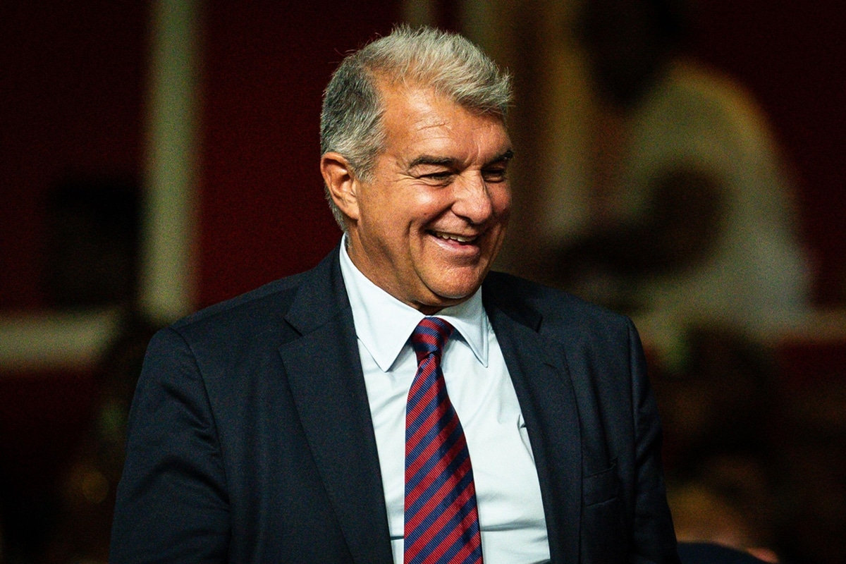 Joan Laporta - prezydent Barcelony