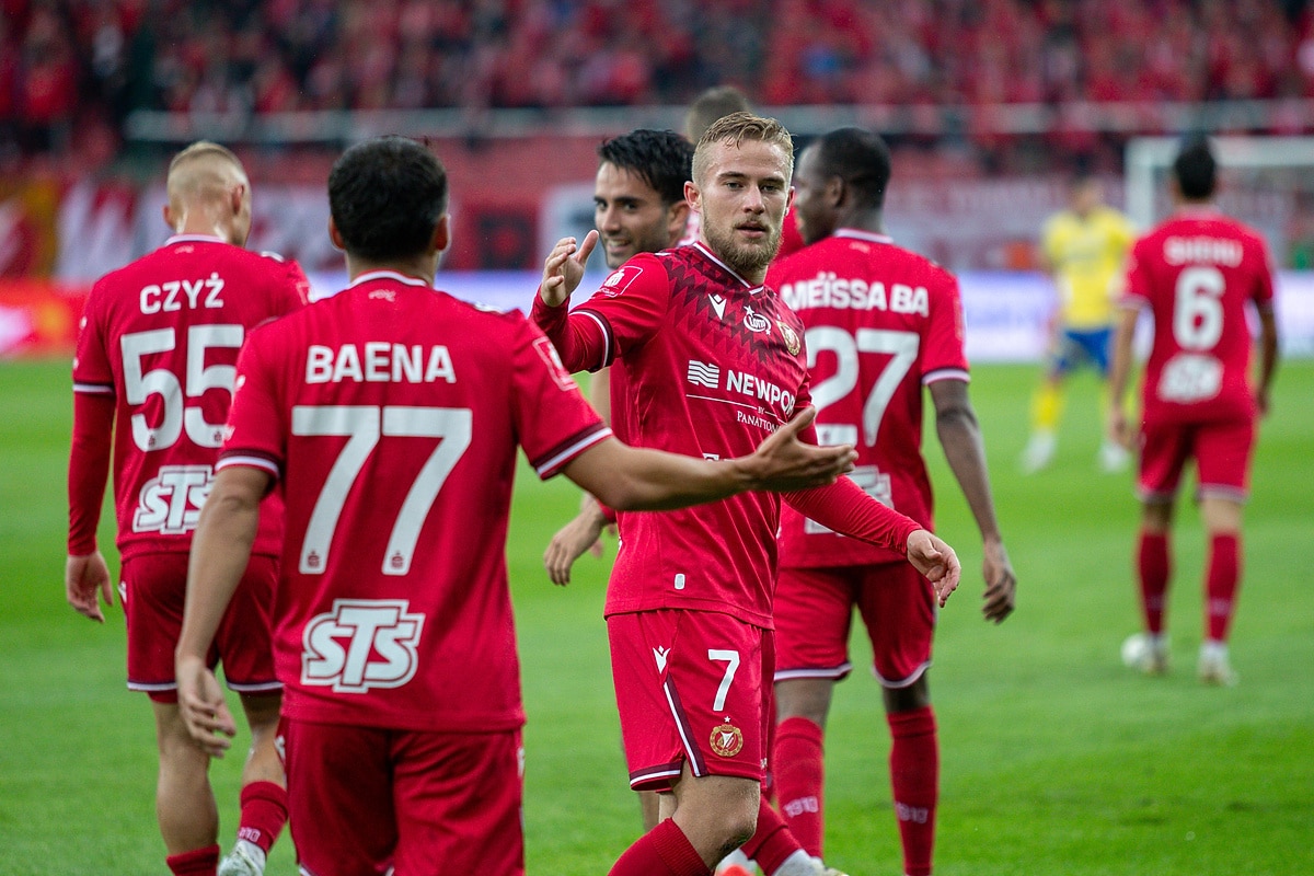 Piłkarze Widzewa Łódź