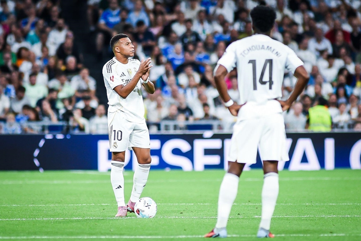 Kylian Mbappe i Aurelien Tchouameni