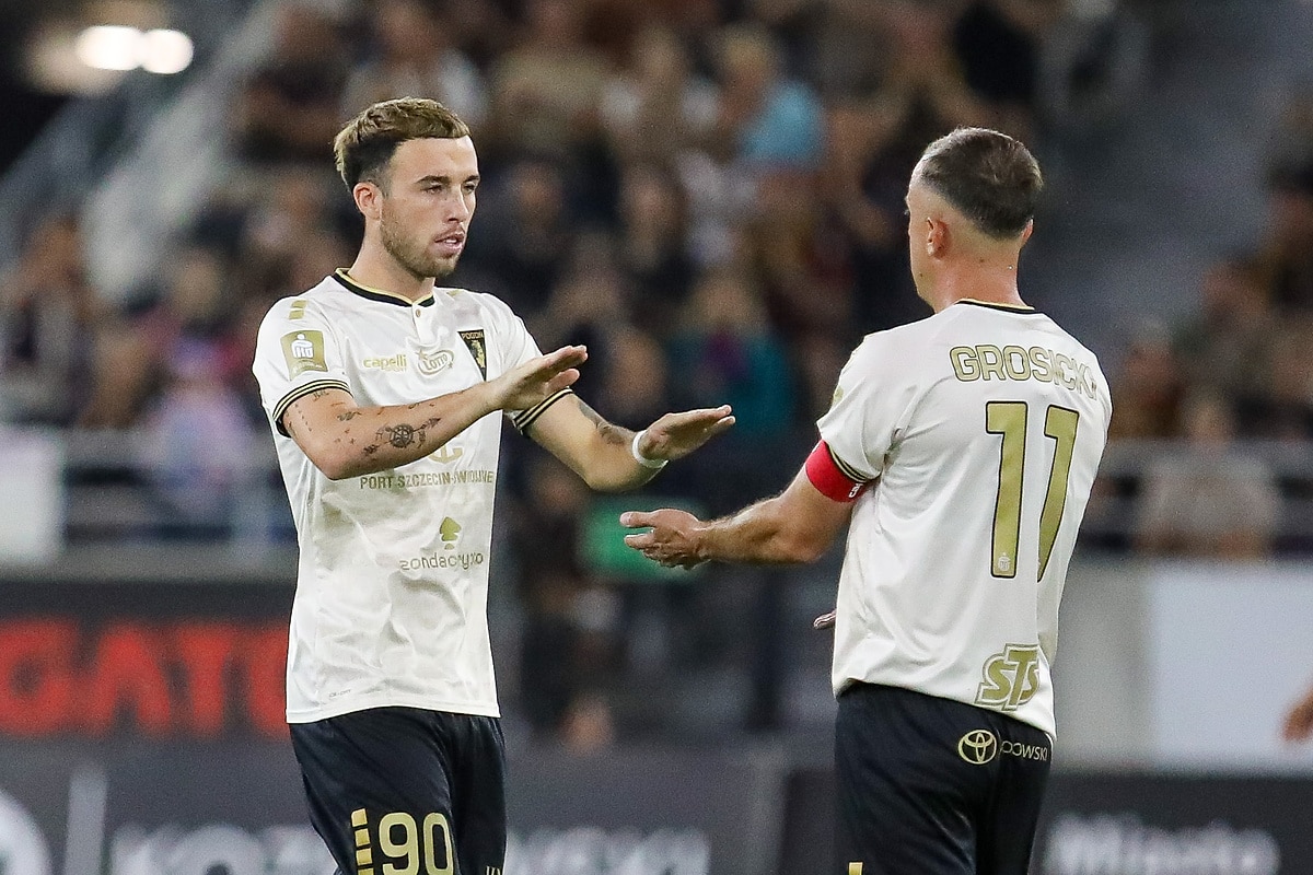 Sam Greenwood i Kamil Grosicki