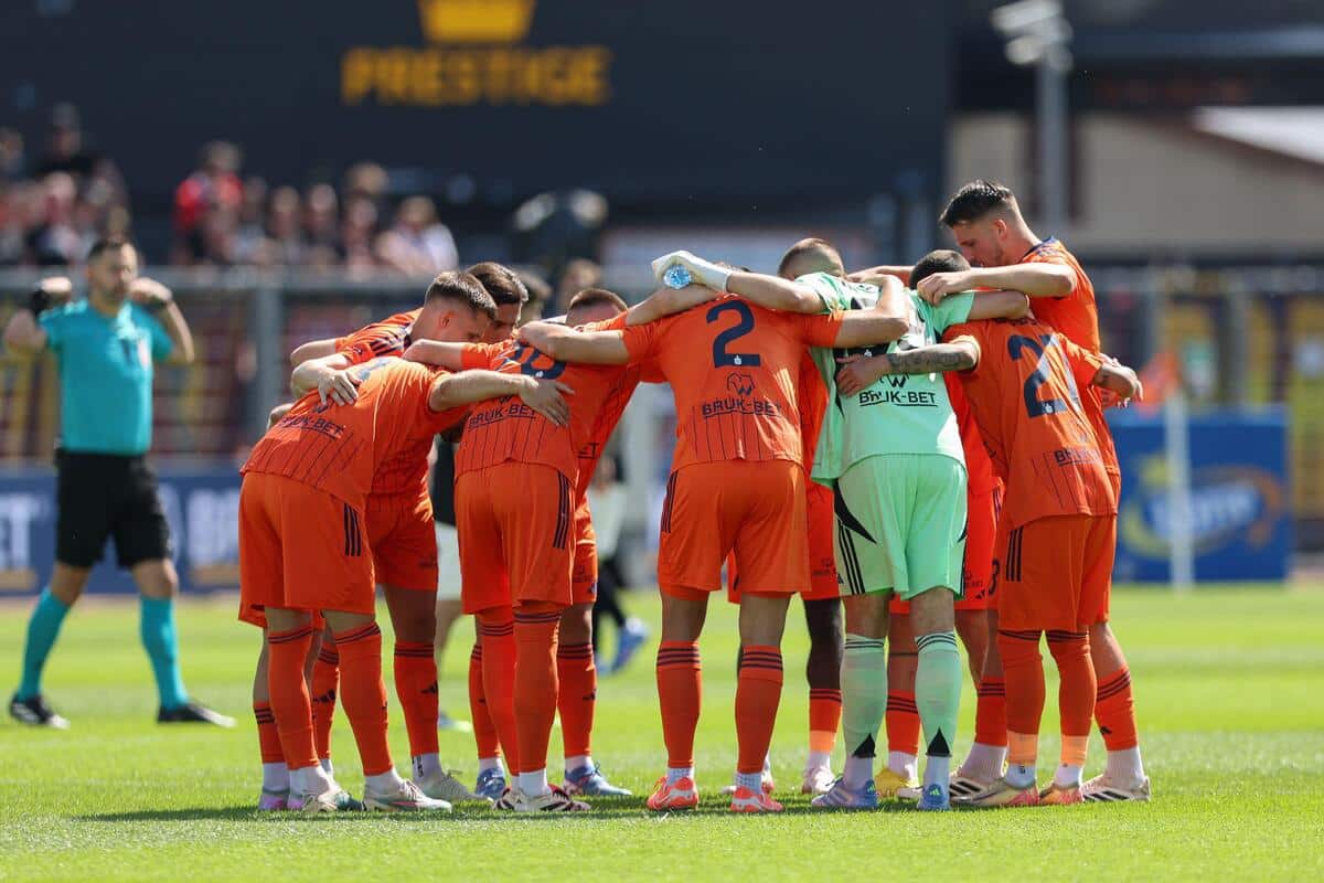 Piłkarze Bruk-Betu Termaliki Nieciecza