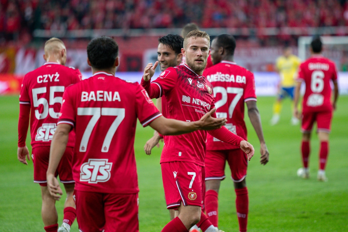 Piłkarze Widzewa Łódź