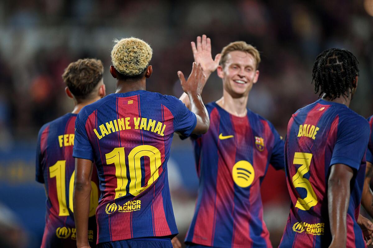Lamine Yamal i Frenkie de Jong