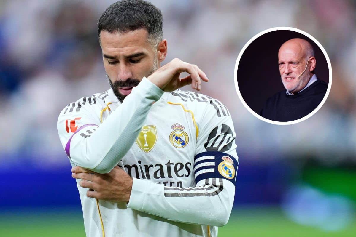 Dani Carvajal i Javier Tebas