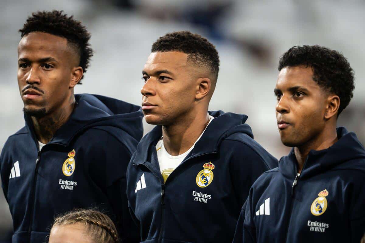 Eder Militao, Kylian Mbappe i Rodrygo