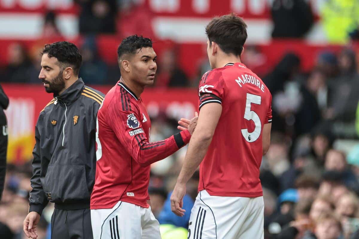 Casemiro i Harry Maguire