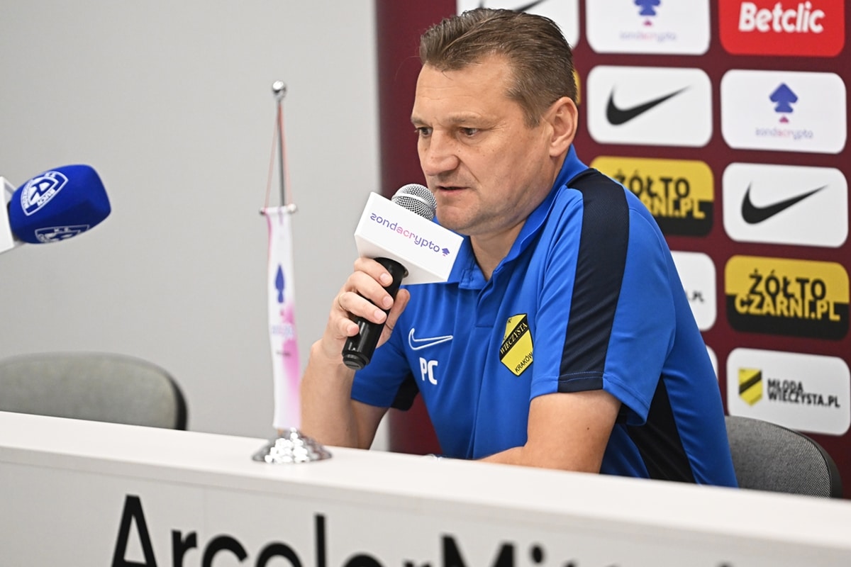 Przemysław Cecherz - były trener Wieczystej Kraków