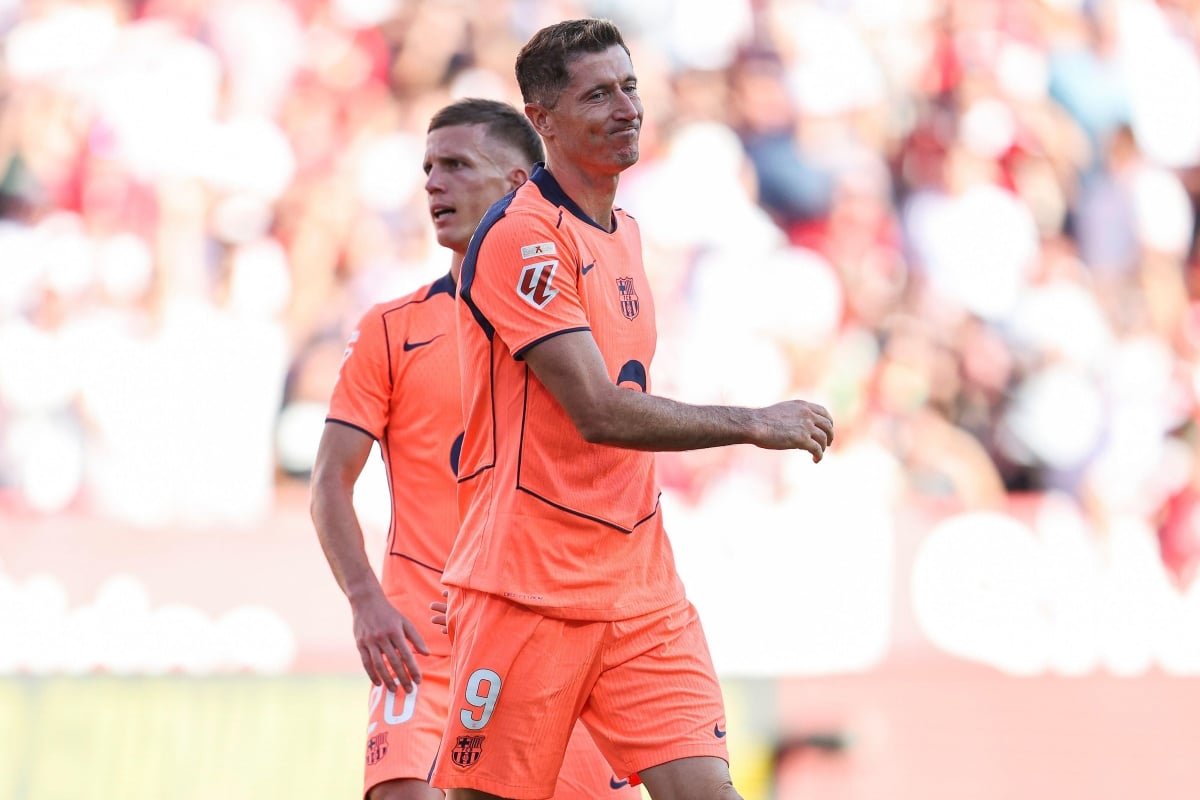 Dani Olmo i Robert Lewandowski