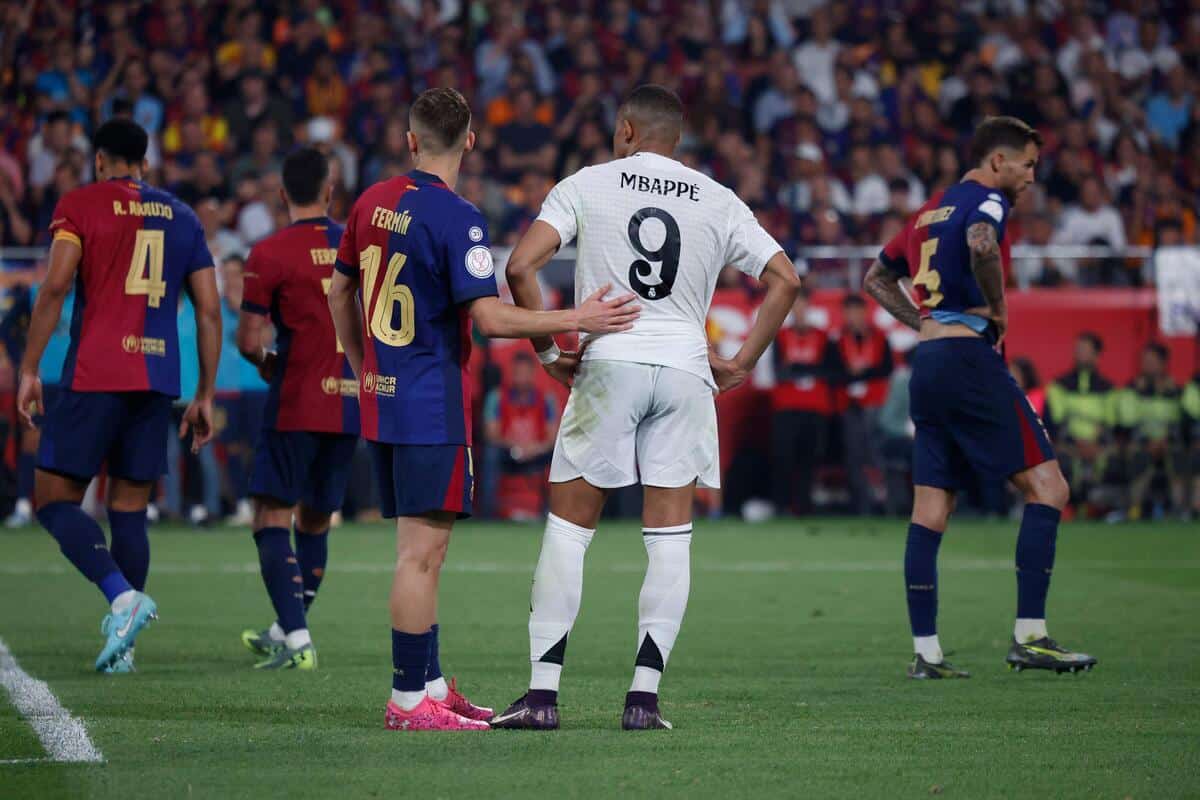 Fermin Lopez i Kylian Mbappe