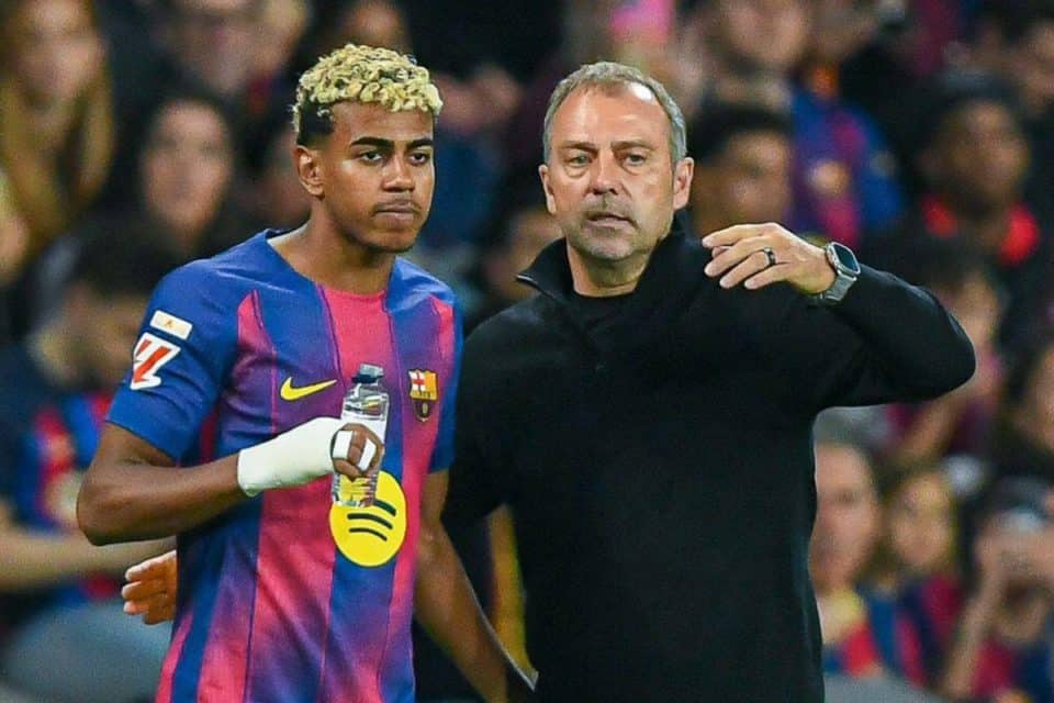 Lamine Yamal i Hansi Flick