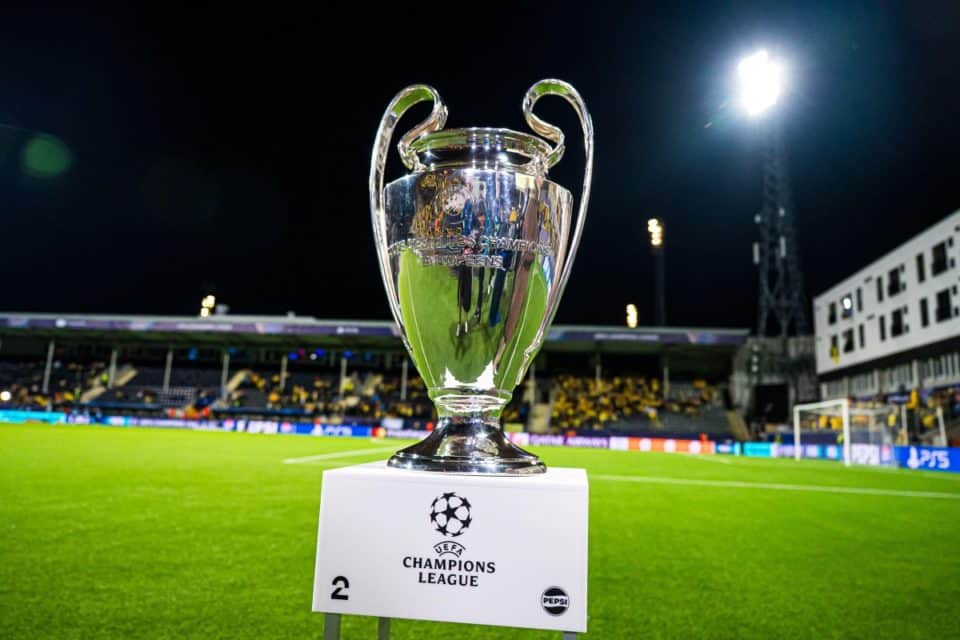 Trofeum za triumf w Lidze Mistrzów