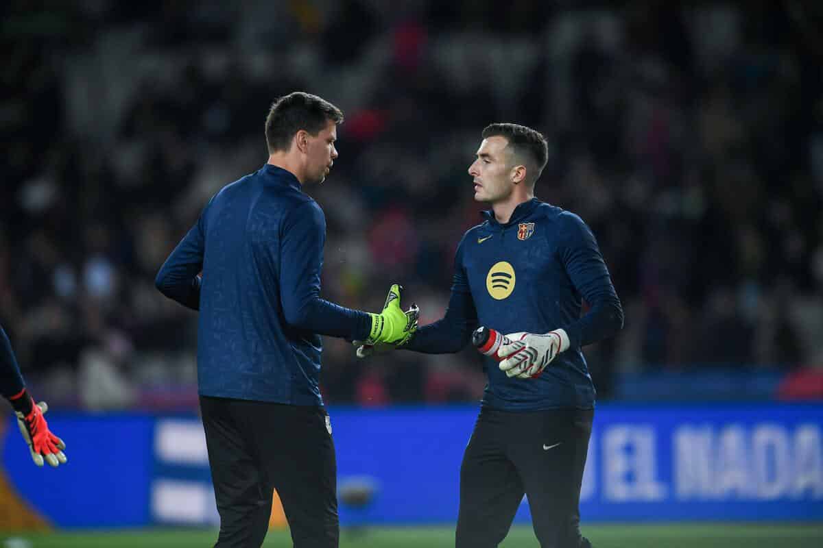 Wojciech Szczęsny i Inaki Pena