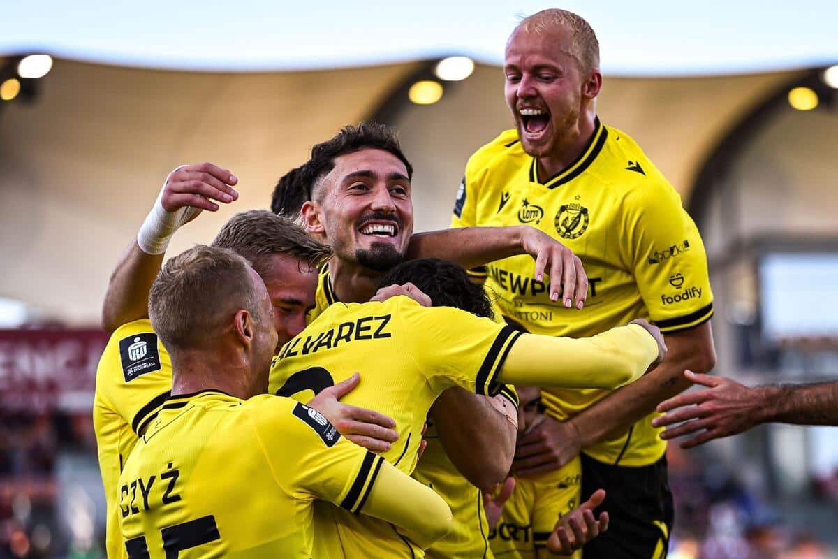 Piłkarze Widzewa Łódź