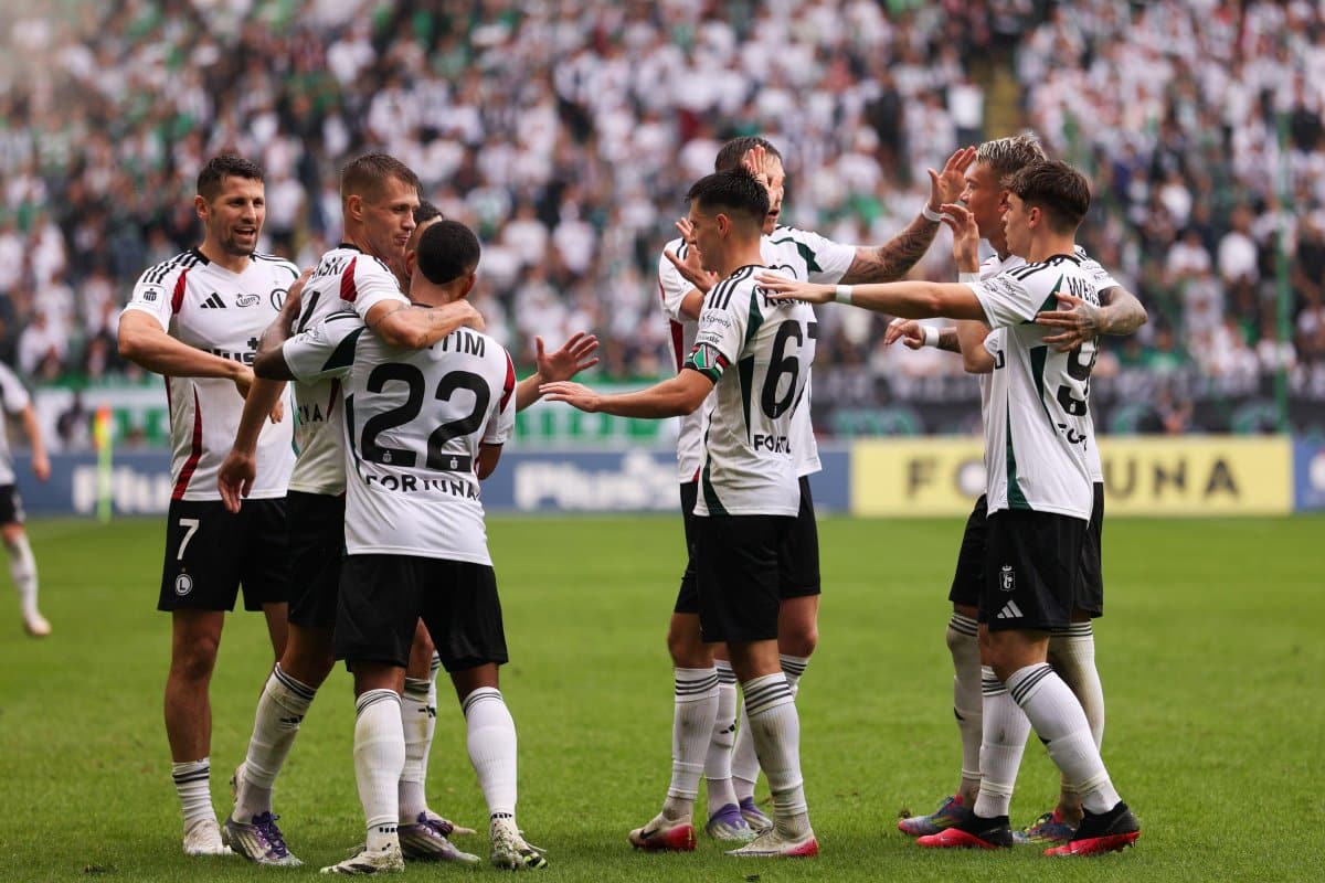 Piłkarze Legii Warszawa