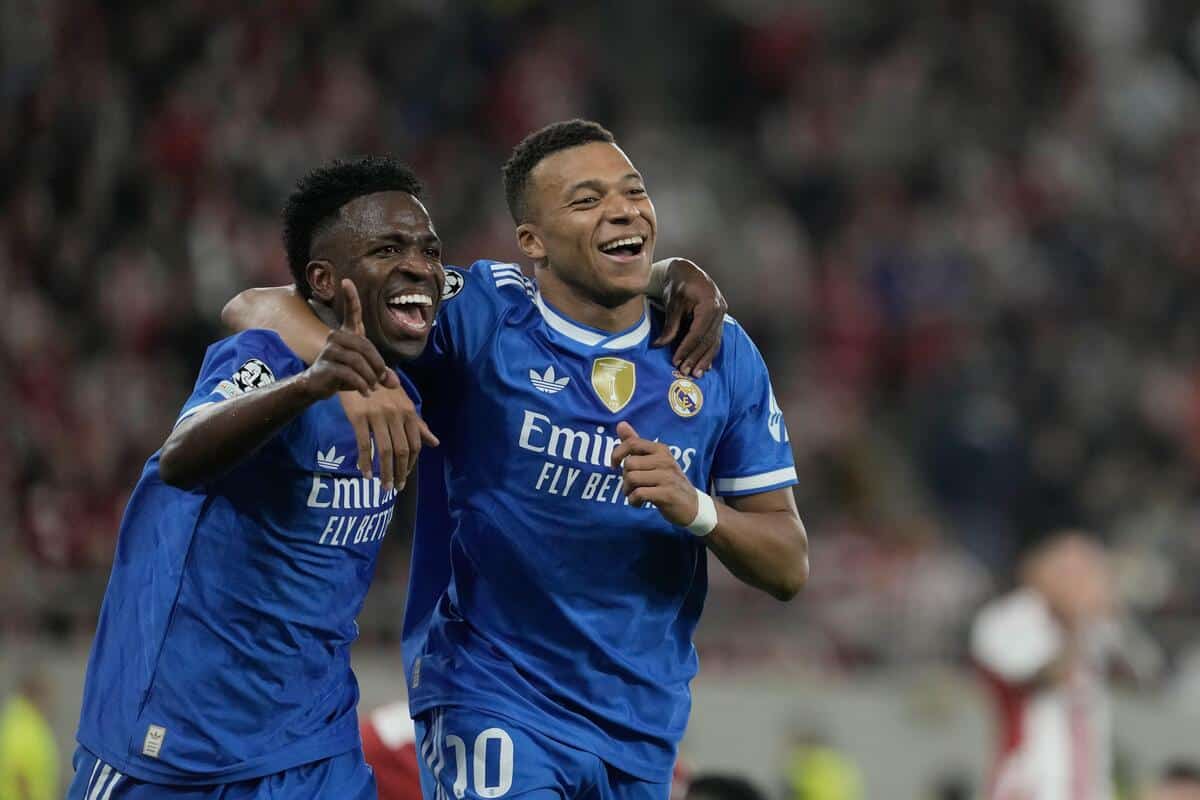 Vinicius Junior i Kylian Mbappe