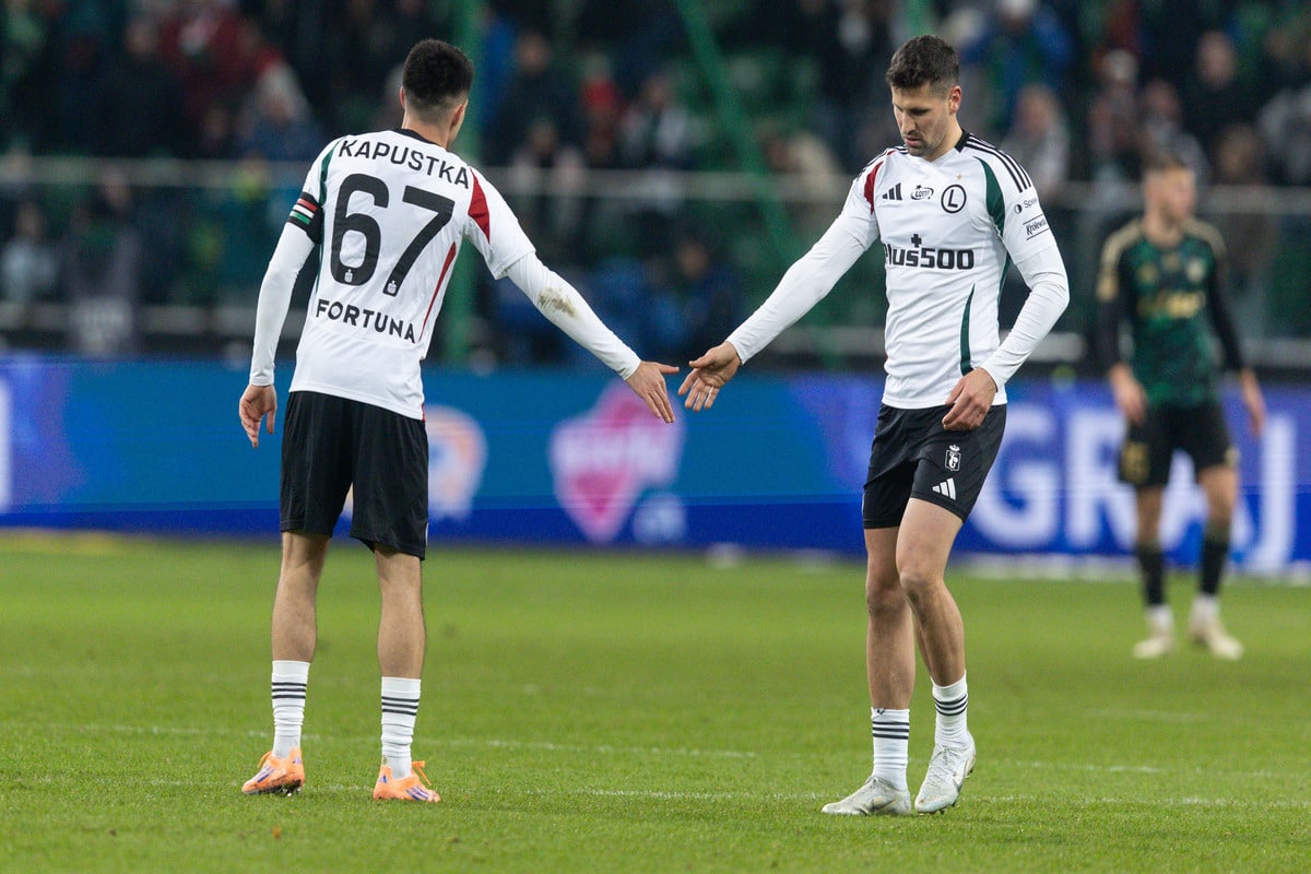 Bartosz Kapustka i Paweł Wszołek