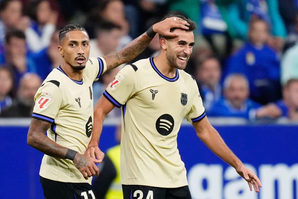 Raphinha i Eric Garcia