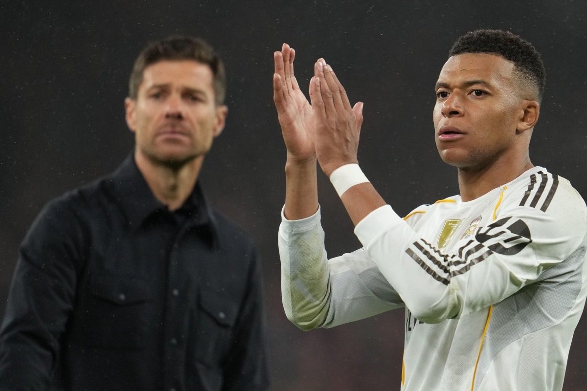 Xabi Alonso i Kylian Mbappe