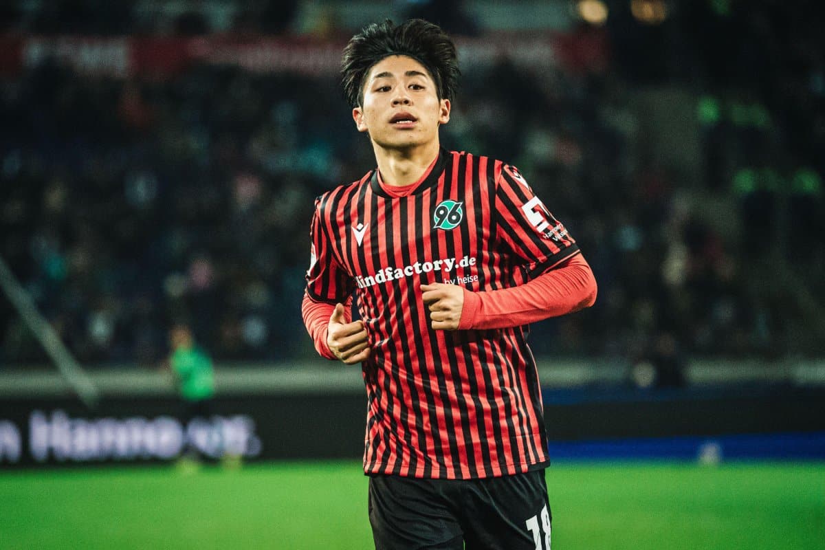 Daisuke Yokota w barwach Hannoveru 96