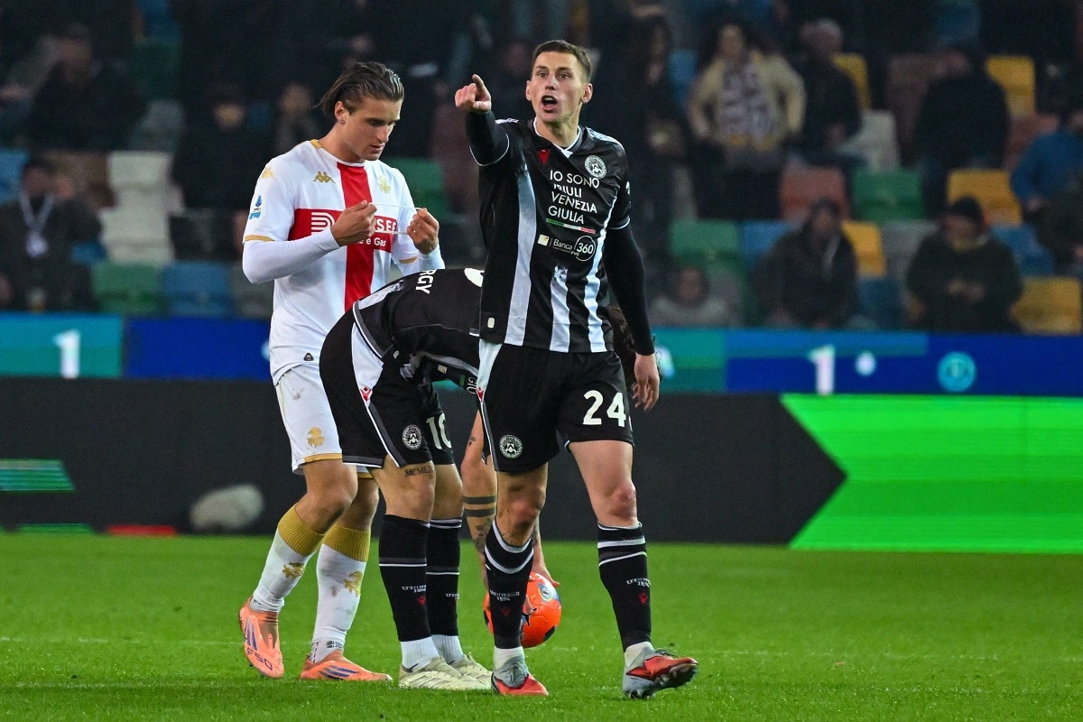 Jakub Piotrowski (Udinese Calcio - Genoa CFC)