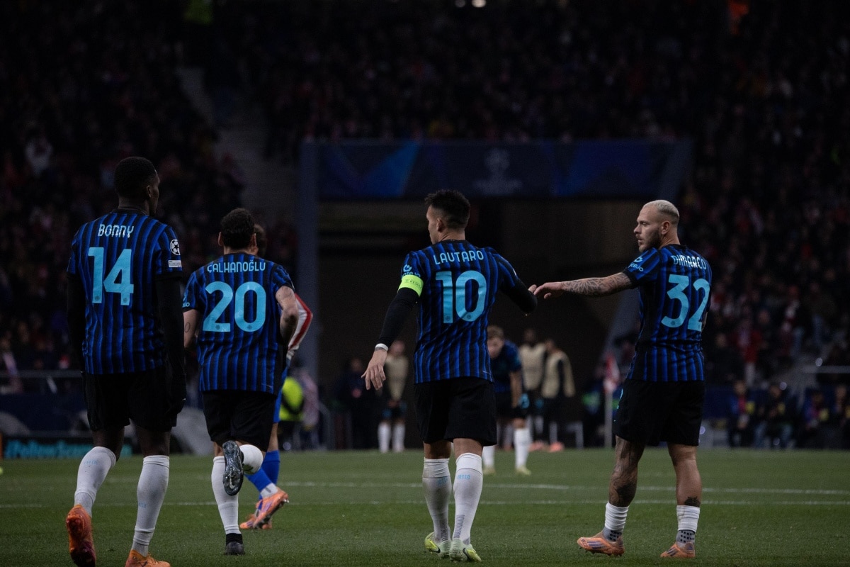 Bonny, Hakan Calhanoglu, Lautaro Martinez i Federico Dimarco