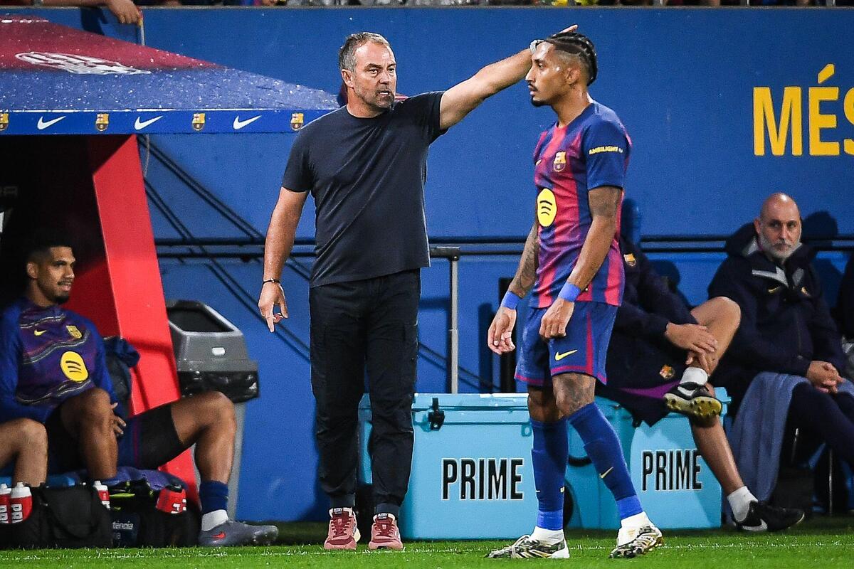 Hansi Flick i Raphinha