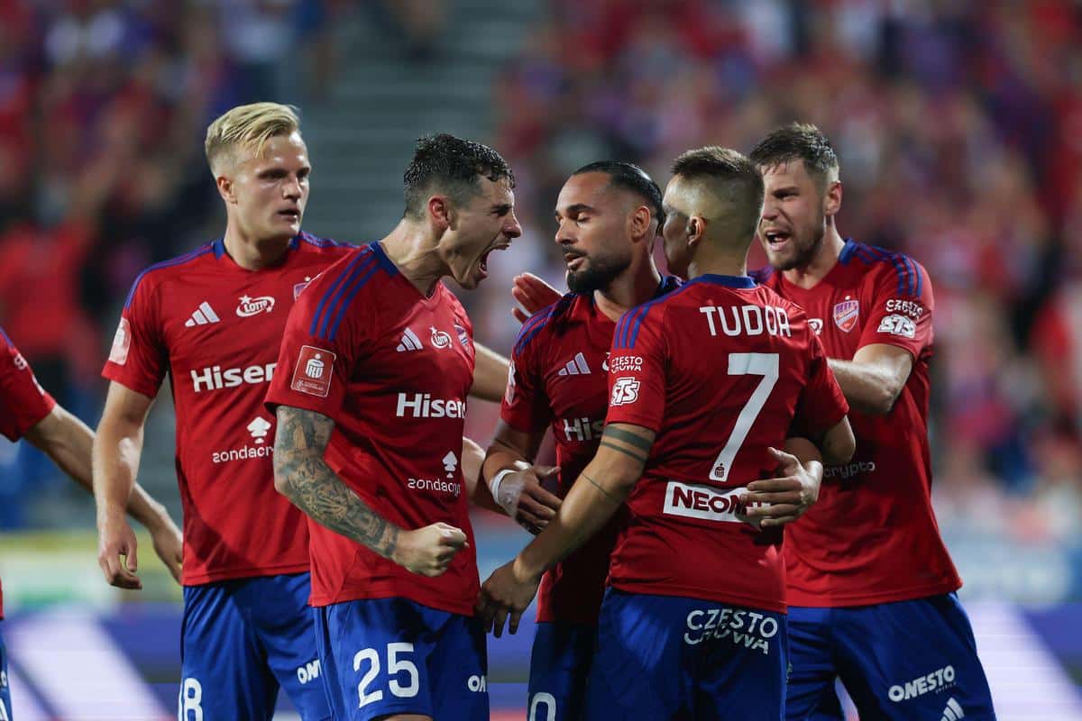 Piłkarze Rakowa Częstochowa