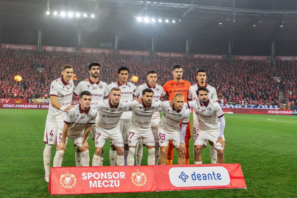 Piłkarze Widzewa Łódź